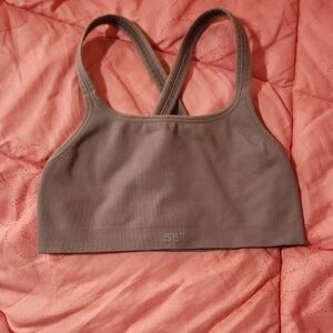 SET Active Brown Sports Bra